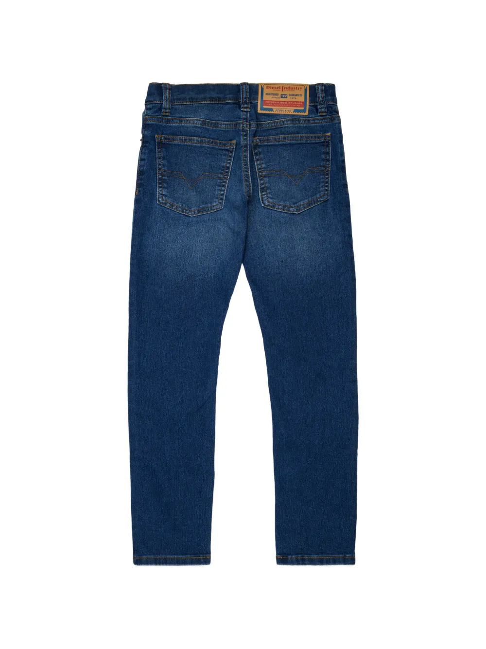  Diesel Kids Logo-patch Jeans - Blue 