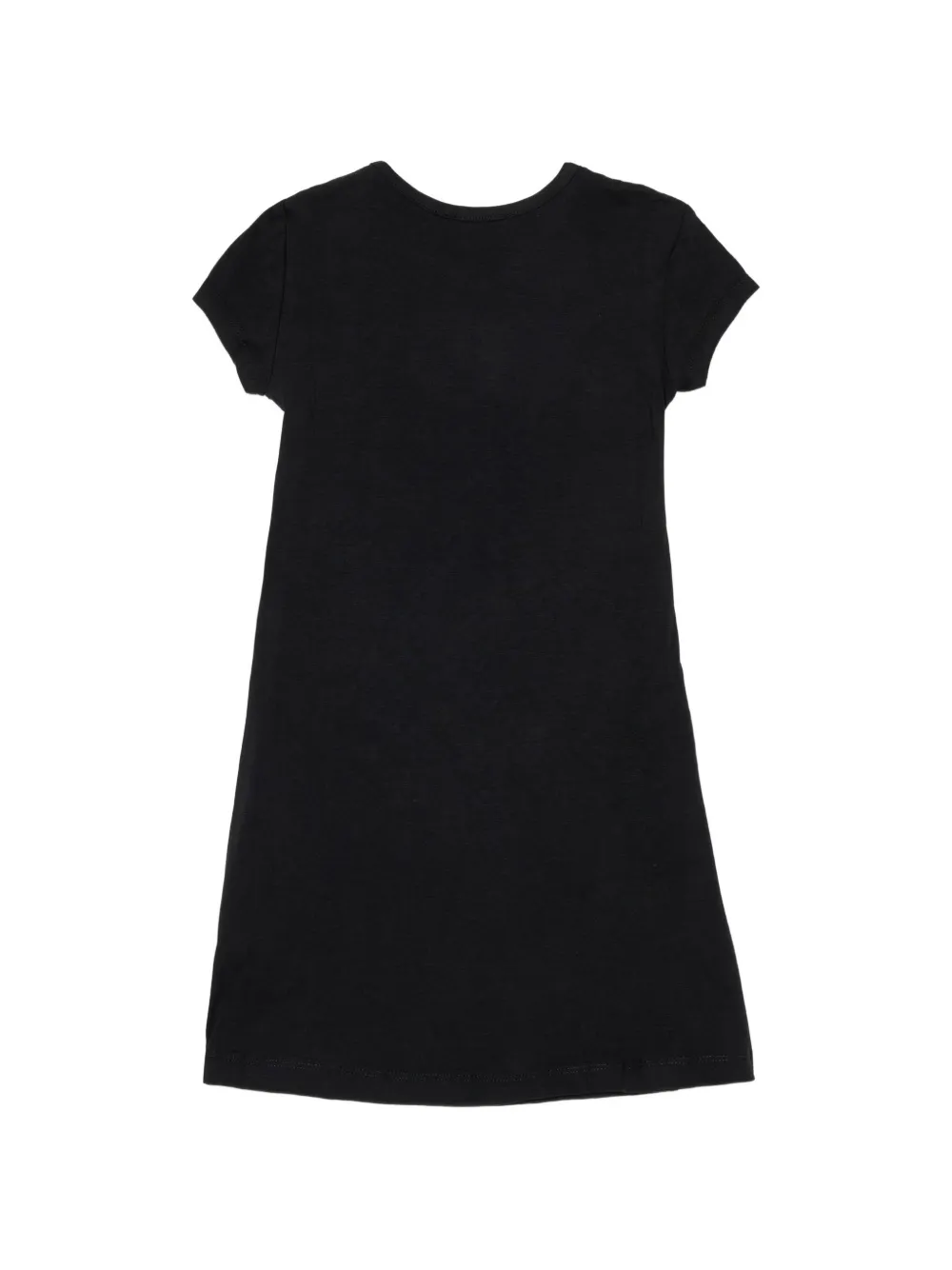 Diesel Kids T-shirtjurk met logo Zwart