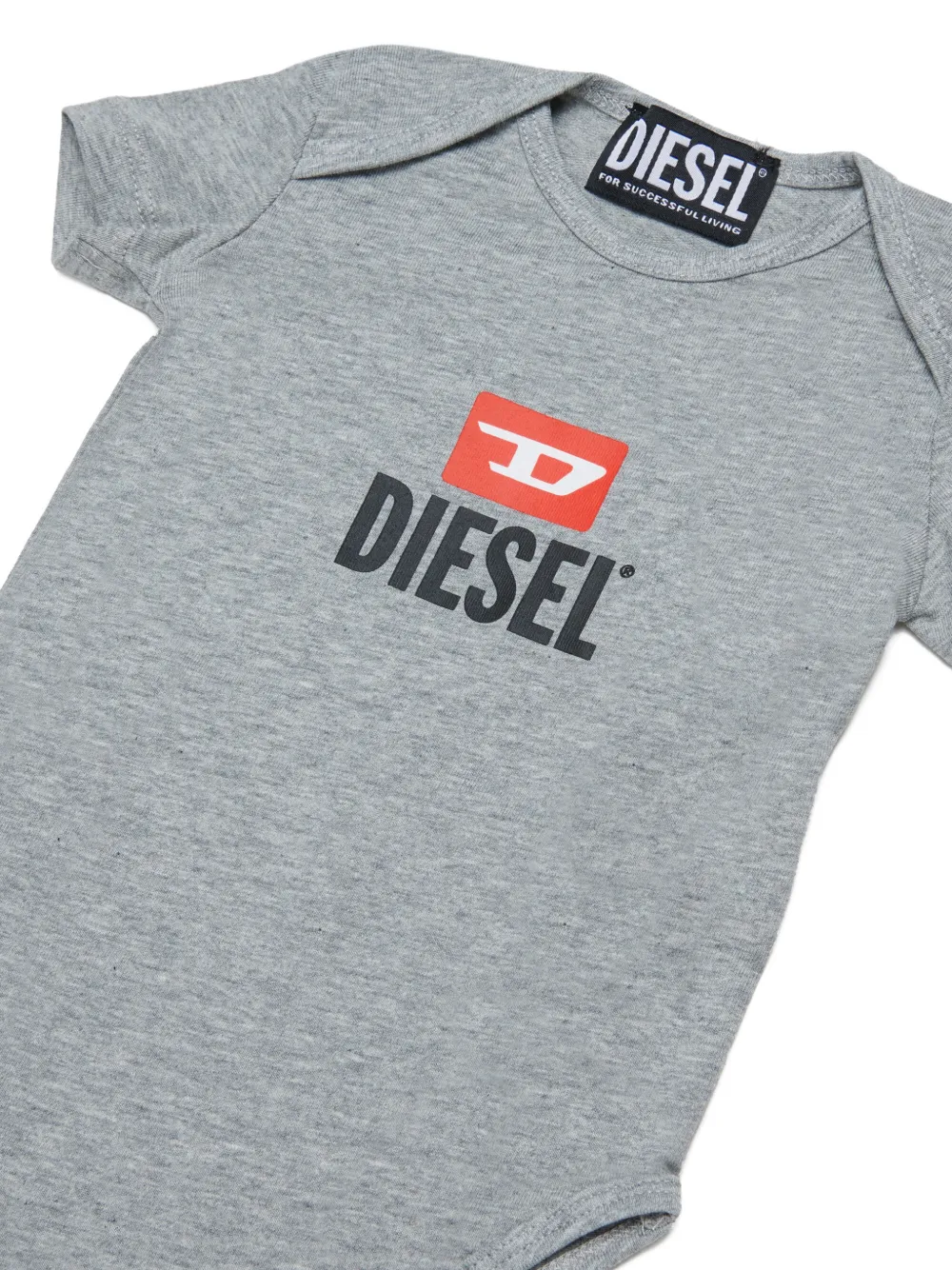  Diesel Kids Logo-print Body - Grey 