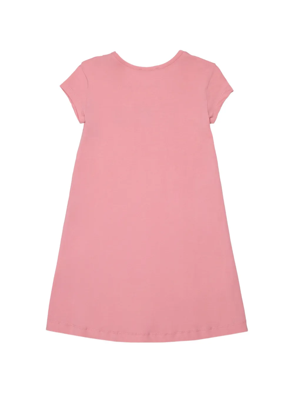 Diesel Kids Jurk met A-lijn en grafische print Roze