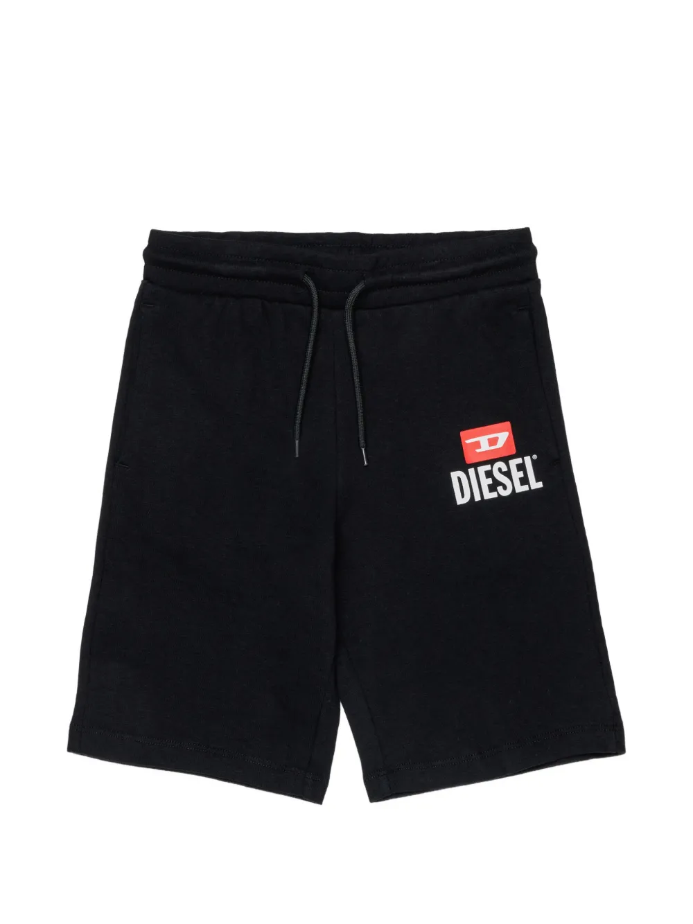 Diesel Kids Shorts sportivi con coulisse - Nero