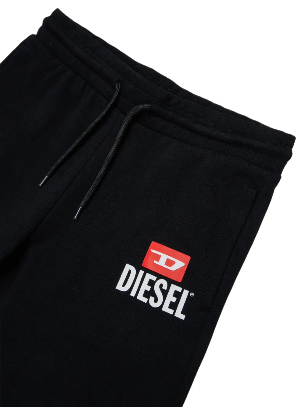 Diesel Kids Trainingsshorts met trekkoord Zwart