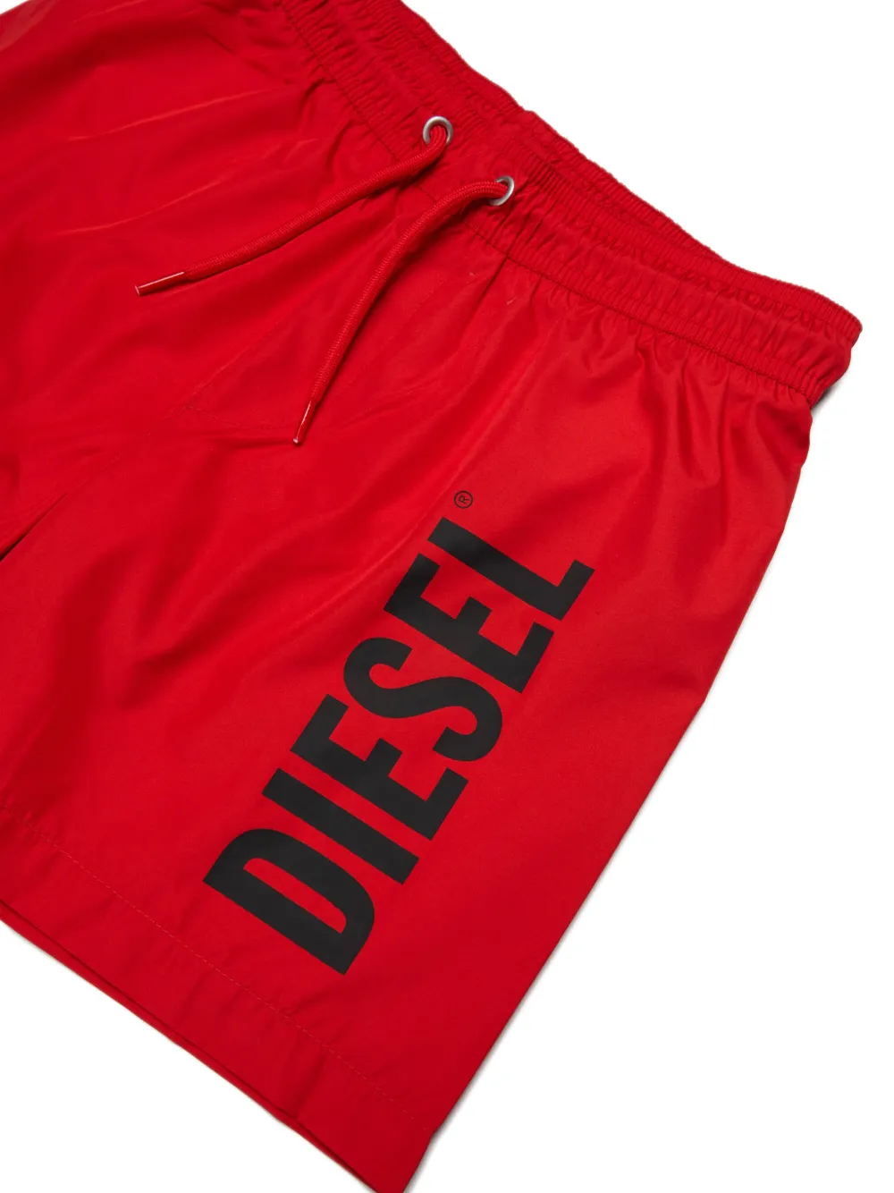 Diesel Kids Zwembroek met trekkoord Rood