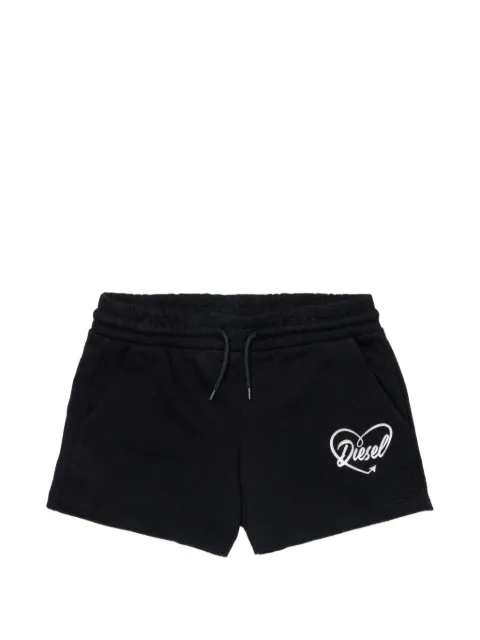Diesel Kids shorts casuales con cordones en la pretina