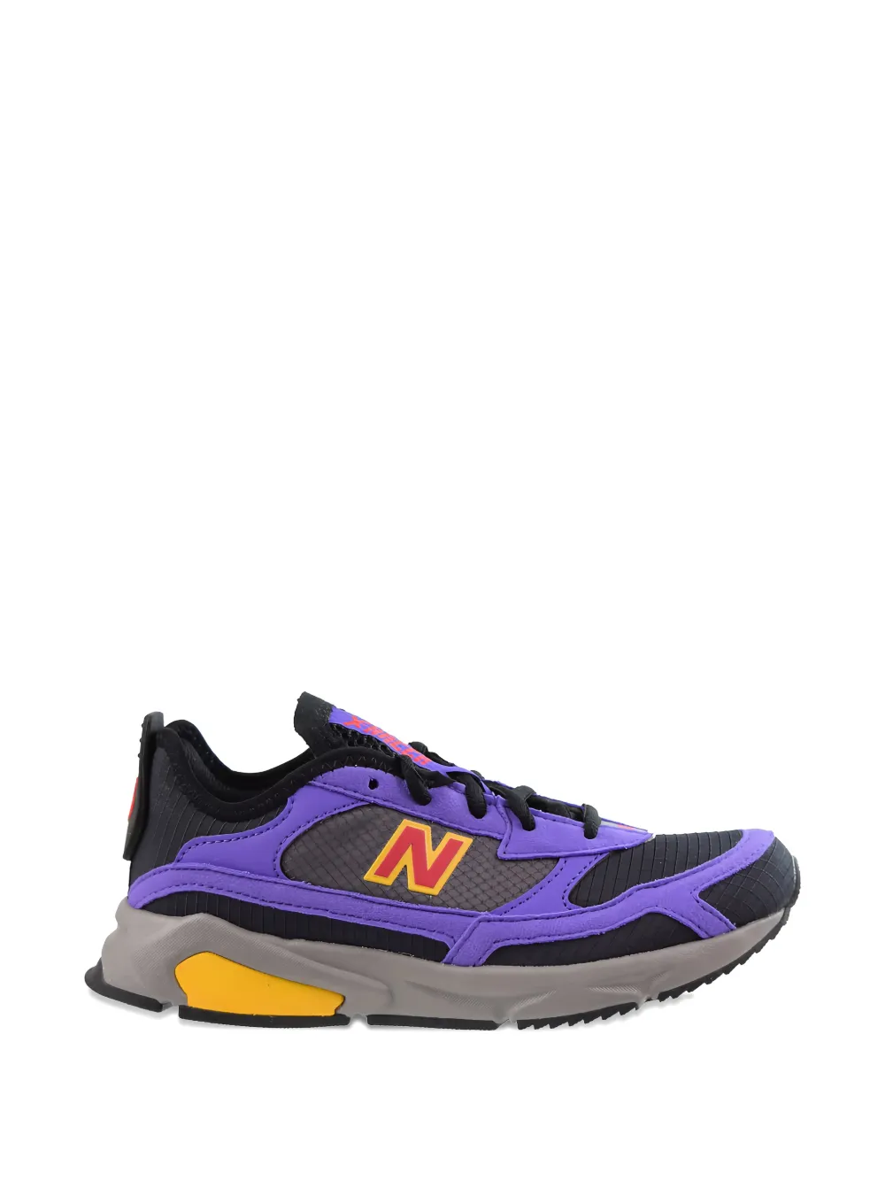 New Balance 574 violet-accent sneakers - Nero