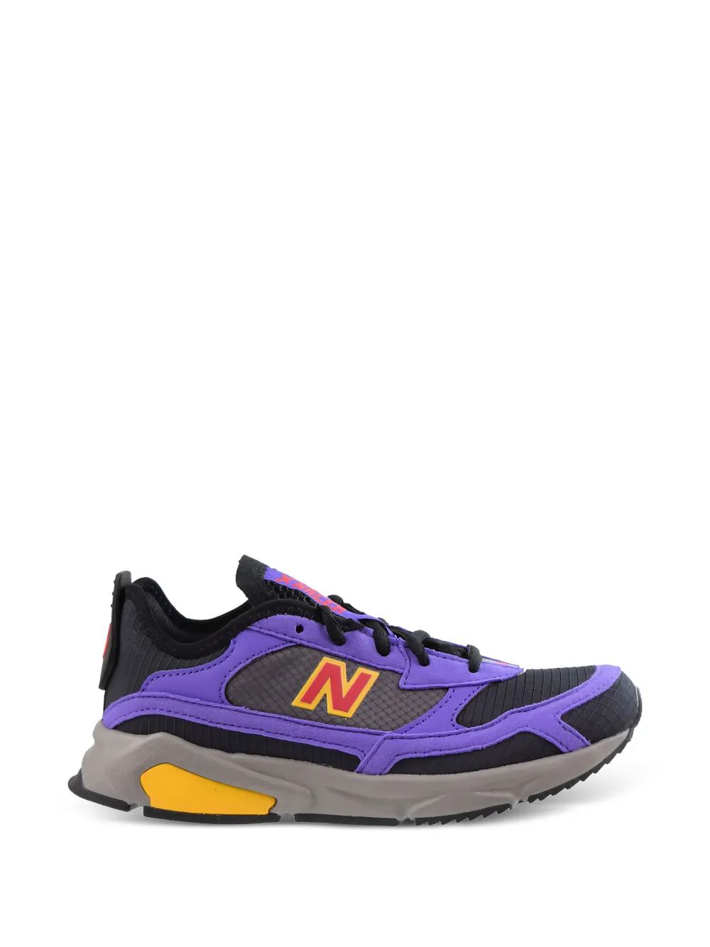 New Balance 574 violet-accent sneakers - Nero