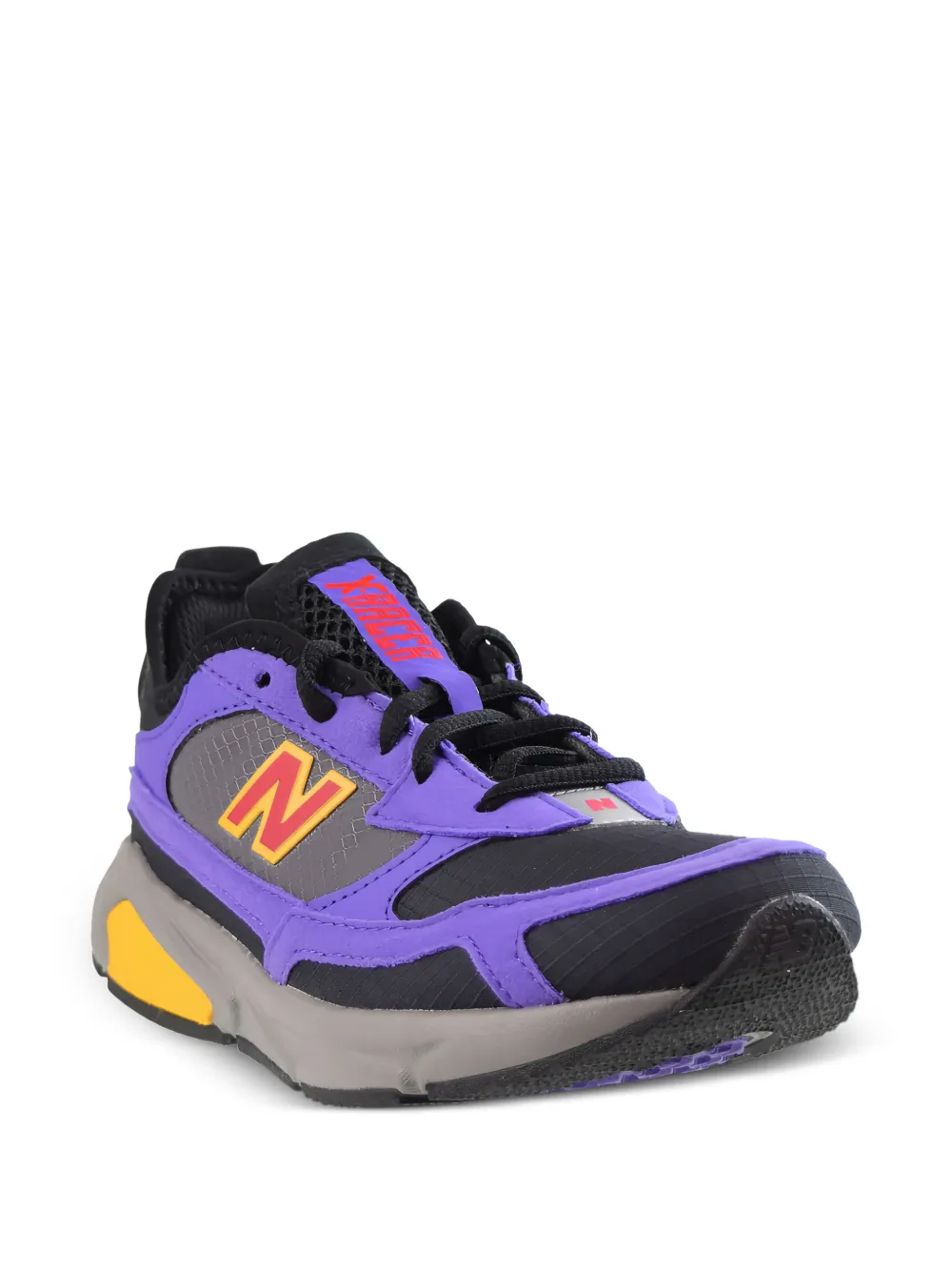 New Balance 574 sneakers met violet detail Zwart