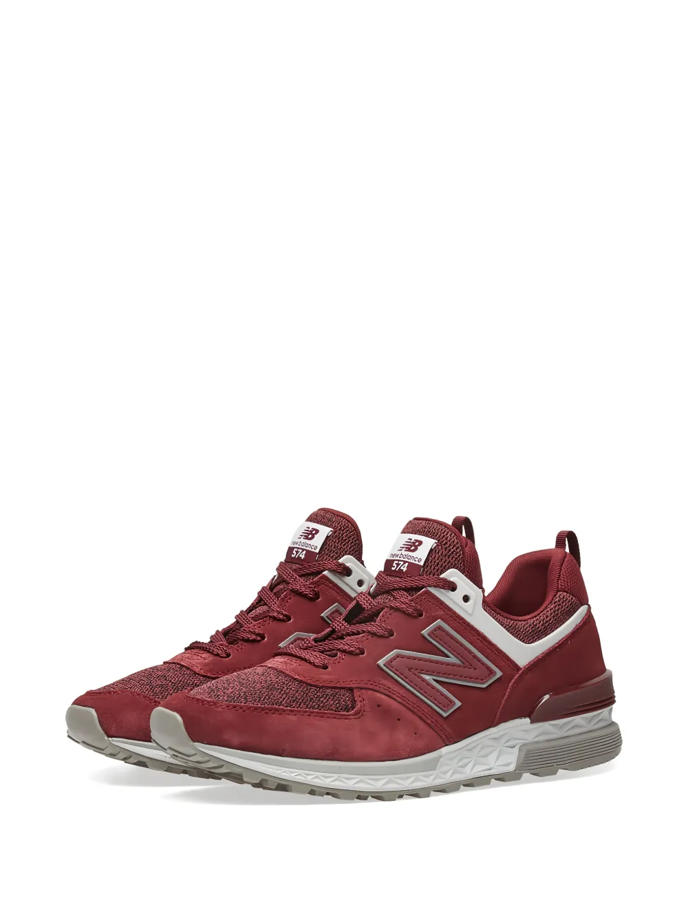 New Balance 574 low-top sneakers Rood