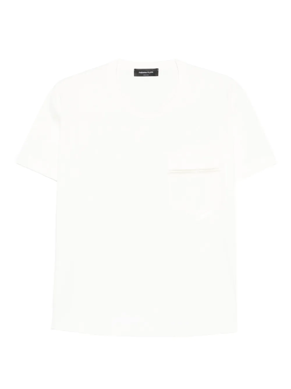 Fabiana Filippi pocket-detail T-shirt - Bianco