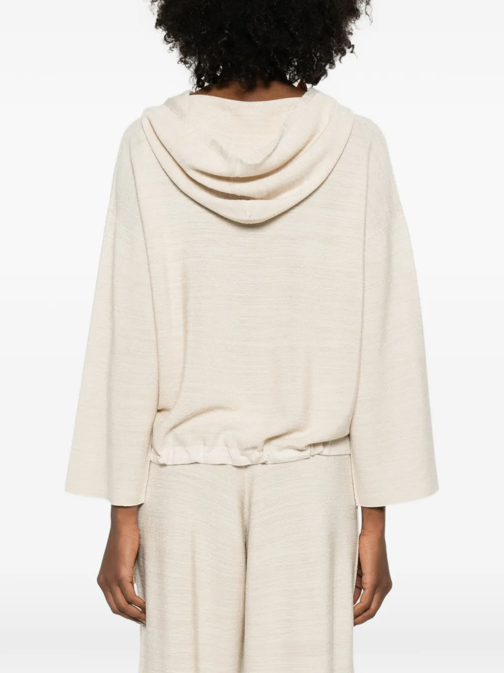 Fabiana Filippi Trui met trekkoord afwerking Beige