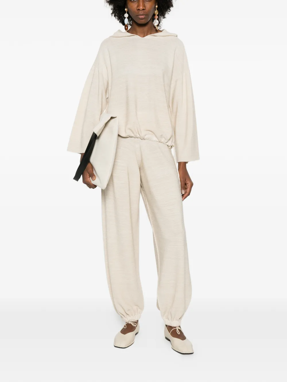 Fabiana Filippi Trui met trekkoord afwerking Beige
