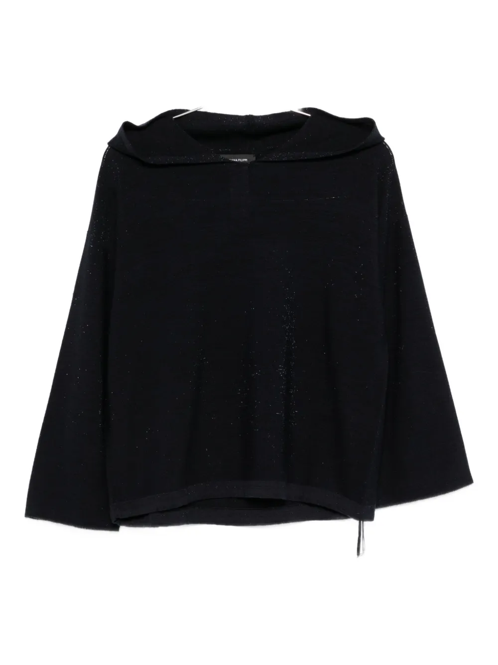 Fabiana Filippi drawstring-hem sweater - Nero