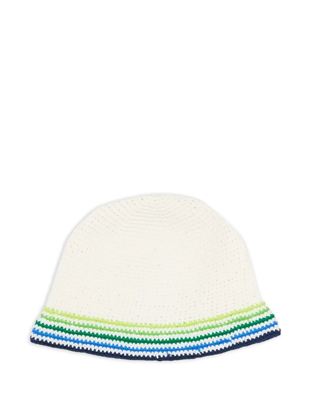 Striped-Detail Bucket Hat