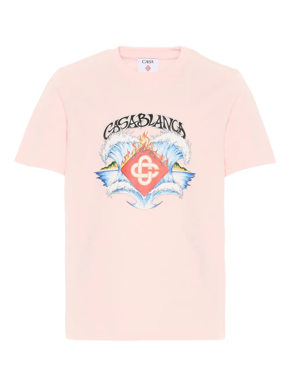 CASABLANCA KIDS short-sleeve T-shirt - Rosa