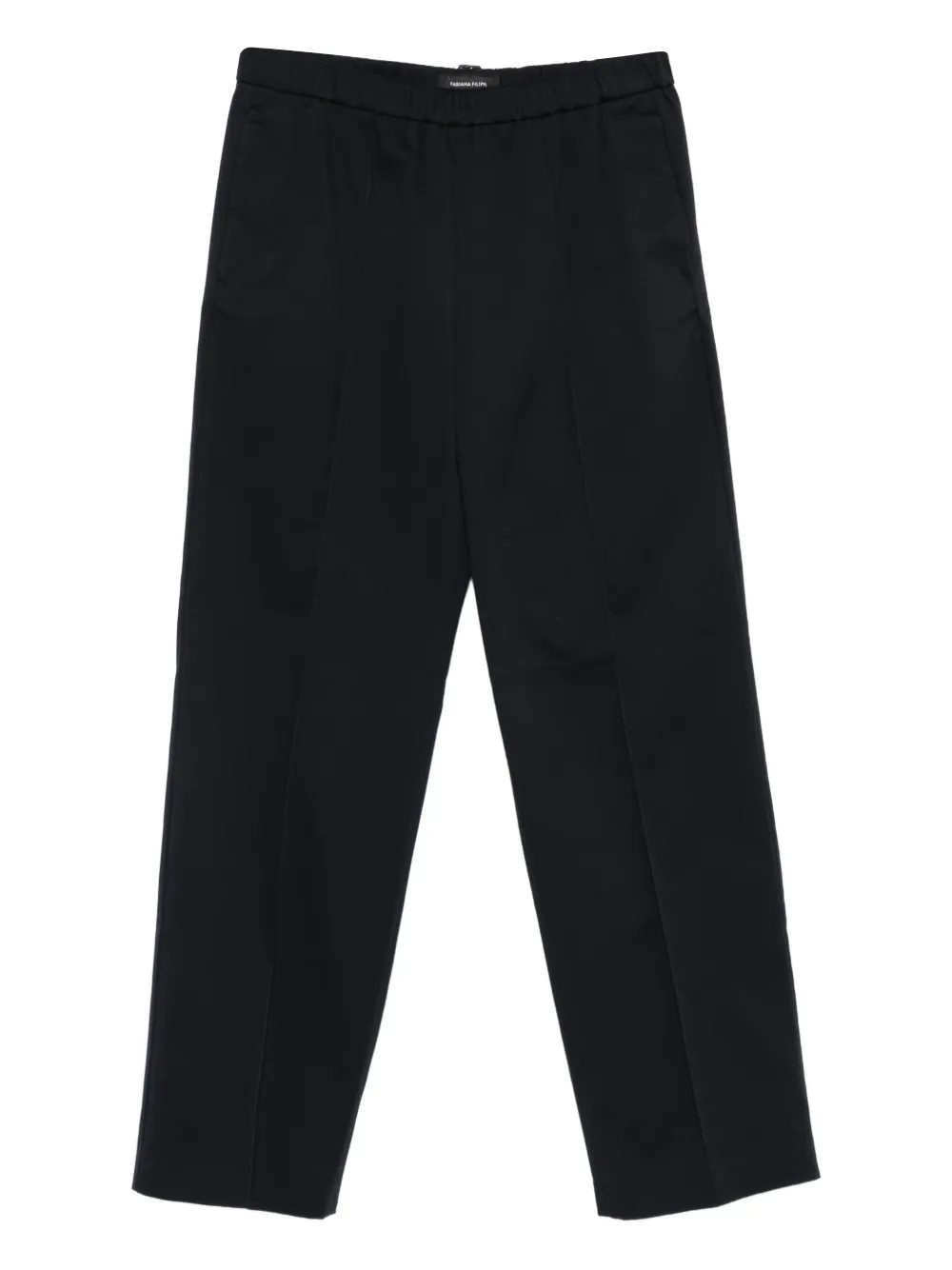 Fabiana Filippi elastic-waist trousers - Blu