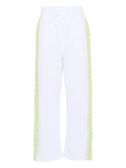 CASABLANCA KIDS pantalones con ondas estampadas