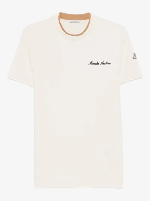 Moncler embroidered T-shirt