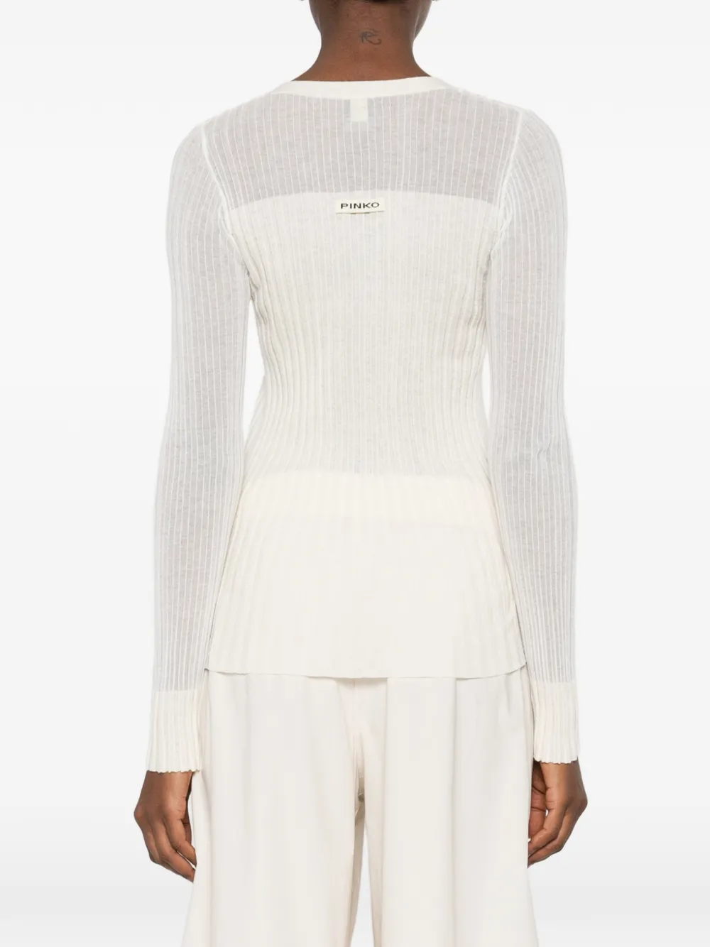 PINKO Vest met V-hals Beige