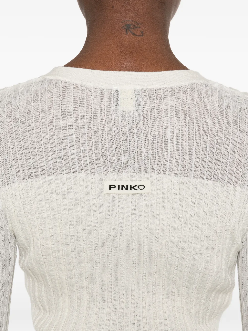 PINKO Vest met V-hals Beige