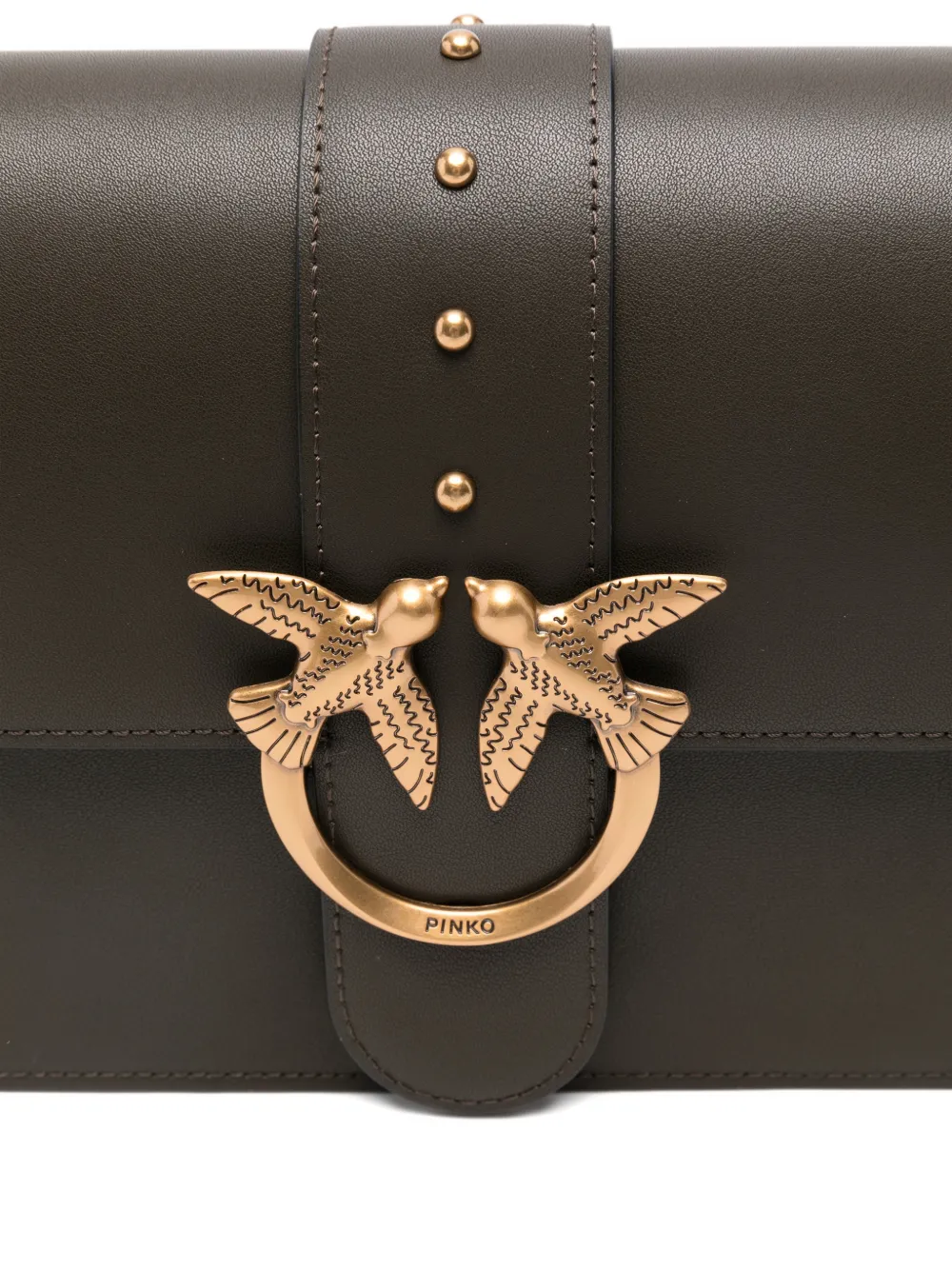 PINKO Medium Love Bag One schoudertas Bruin