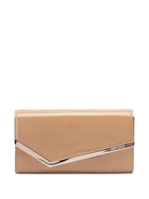 Jimmy Choo Emmie クラッチバッグ | ニュートラル | FARFETCH JP