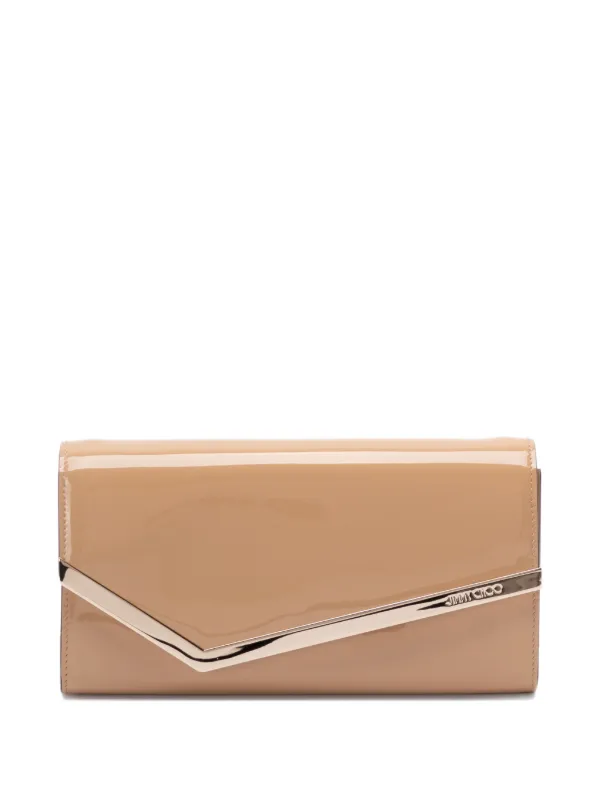 Jimmy Choo Emmie クラッチバッグ | ニュートラル | FARFETCH JP
