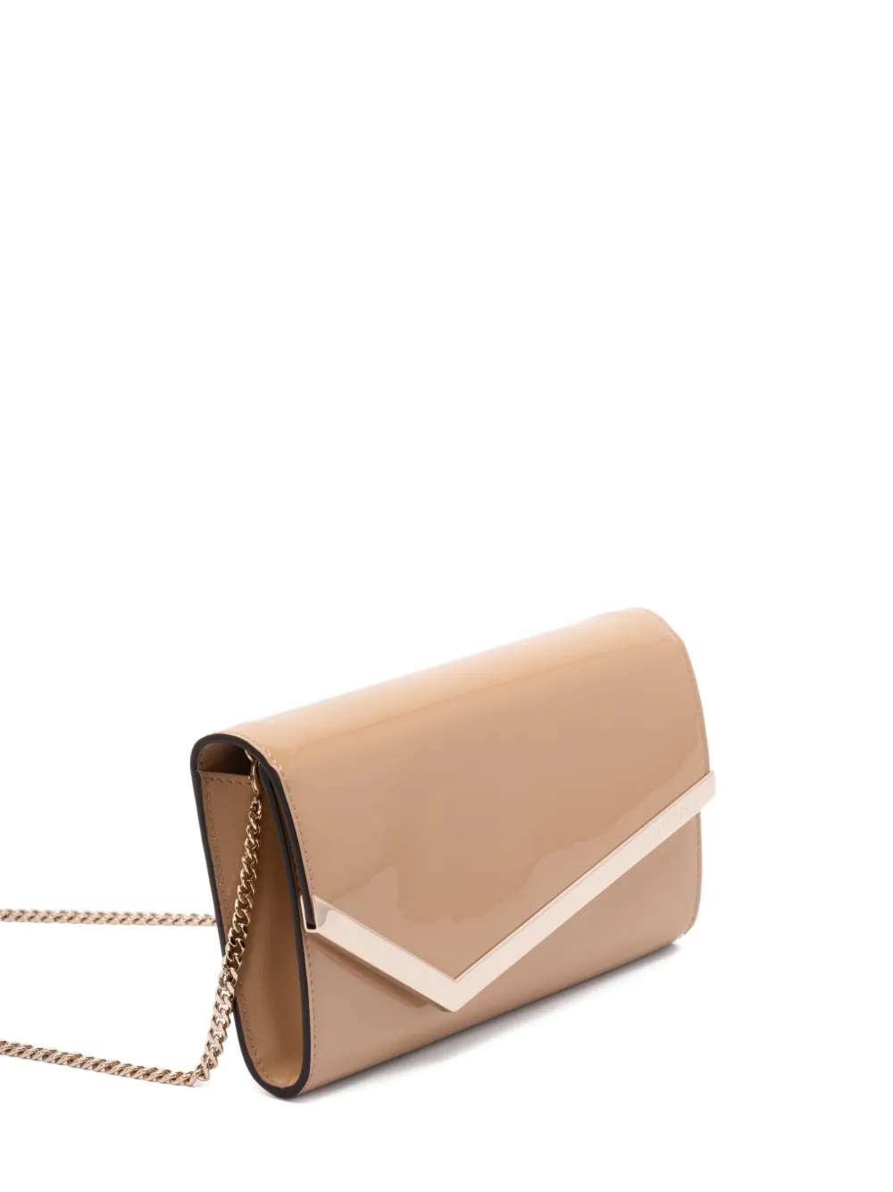 Jimmy Choo Emmie clutch Beige