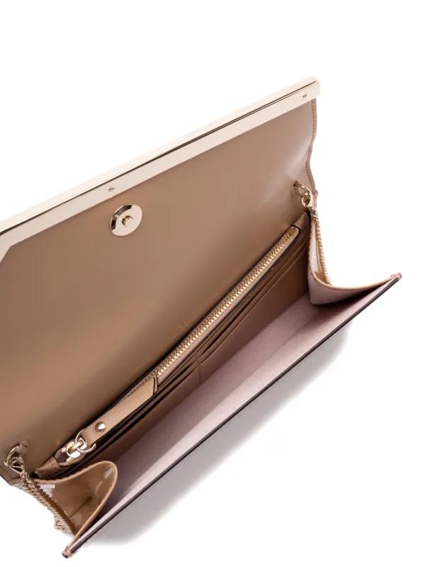 Jimmy Choo Emmie クラッチバッグ | ニュートラル | FARFETCH JP