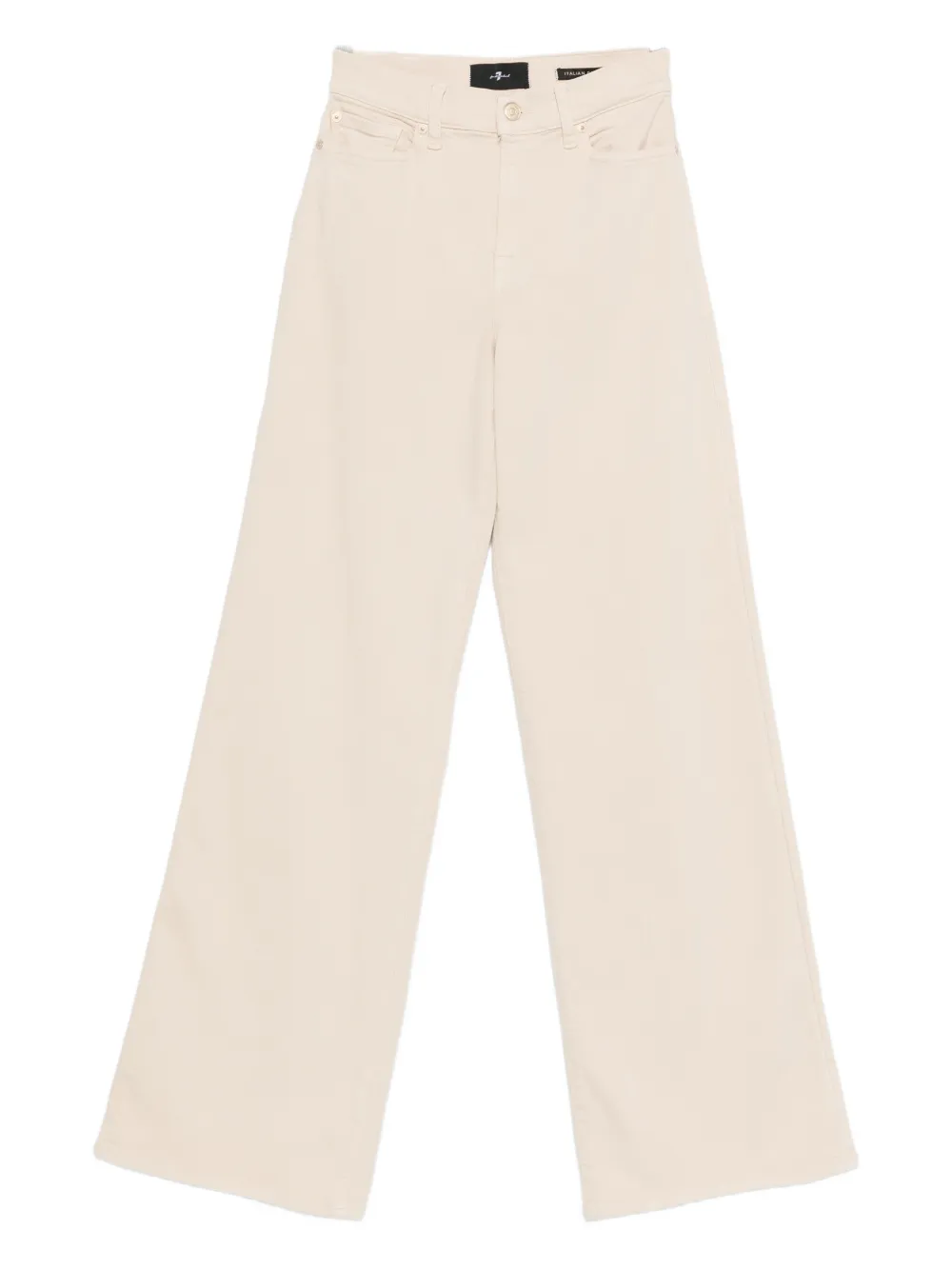 7 For All Mankind wide-leg jeans - Toni neutri