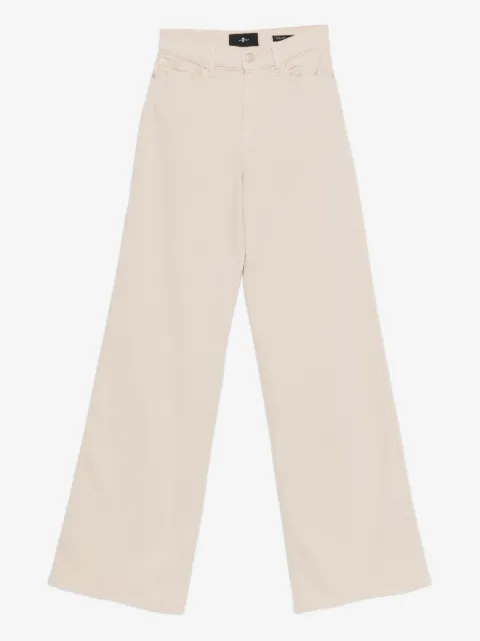 7 For All Mankind wide-leg jeans