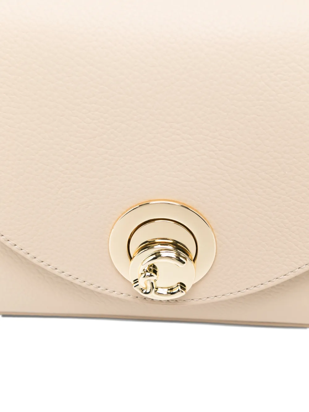 Small Nika Leather Tote Bag