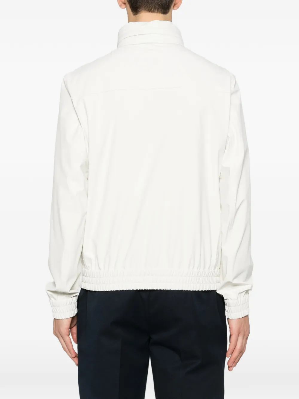 Brunello Cucinelli Jack met hoge hals Wit