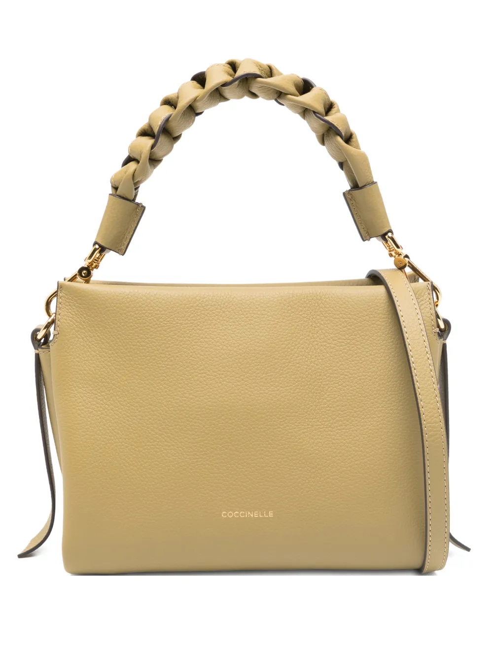 Coccinelle braided-handle tote bag - Toni neutri
