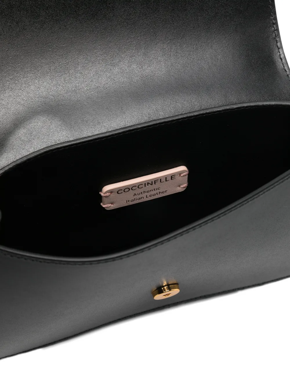 Coccinelle Kleine C-Me crossbodytas met logo Zwart