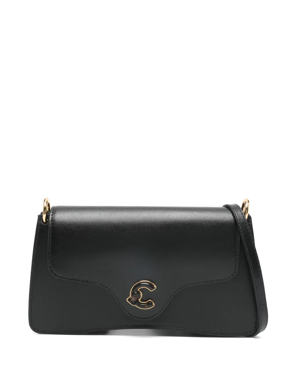 Coccinelle small C-Me logo cross body bag - Nero