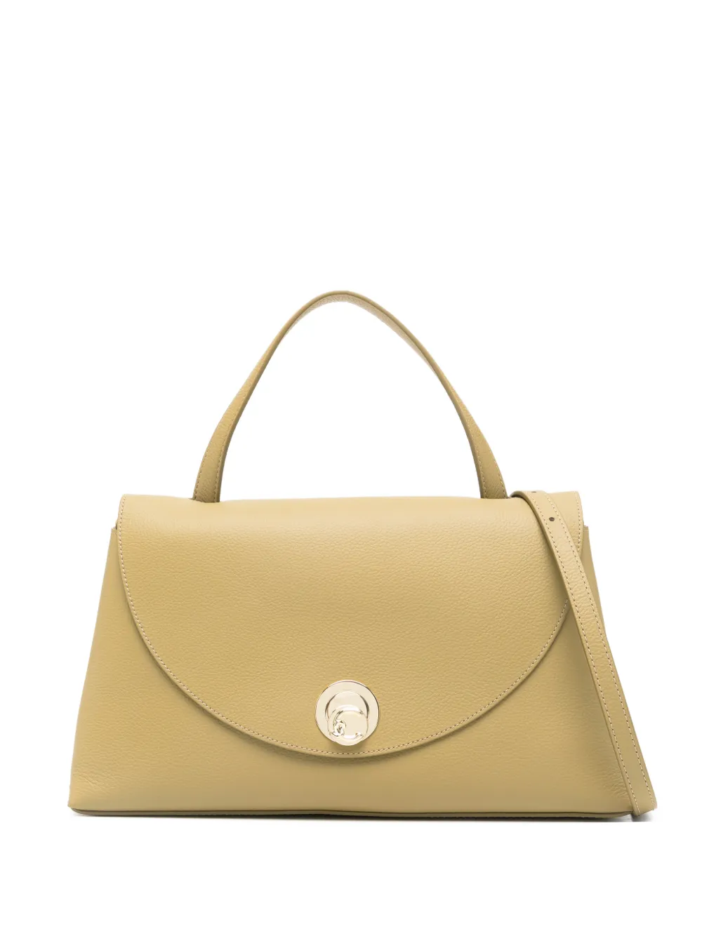 Coccinelle medium Nikla turn-lock tote bag - Verde