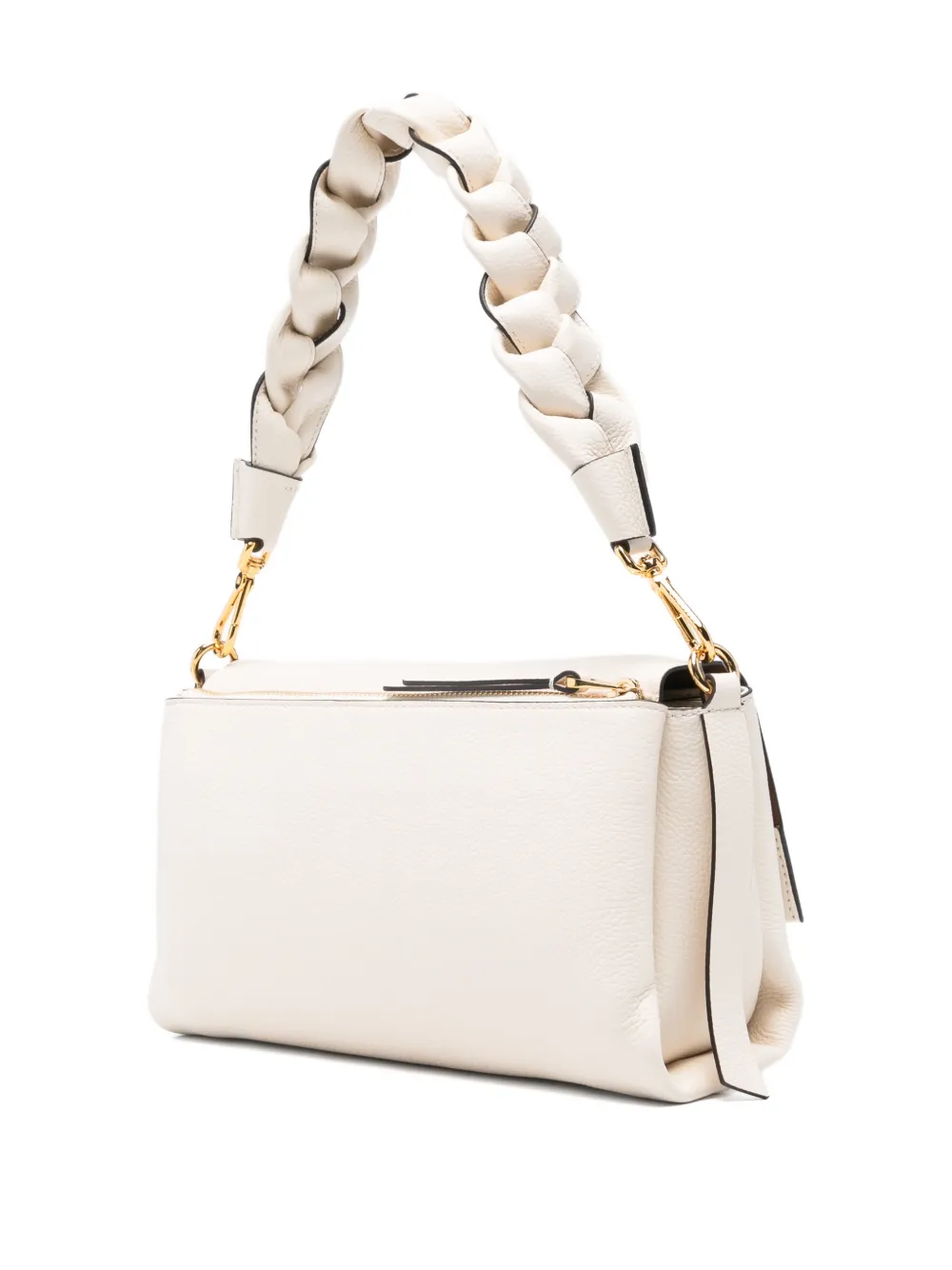  Coccinelle Twisted-strap Shoulder Bag - Neutrals 