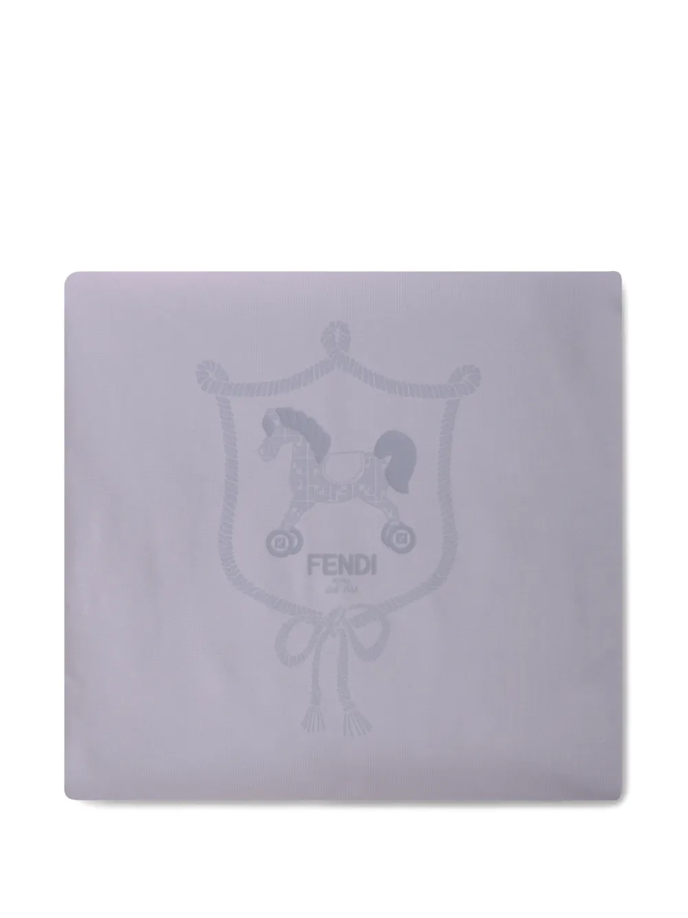 Fendi Kids graphic-print blanket - Viola