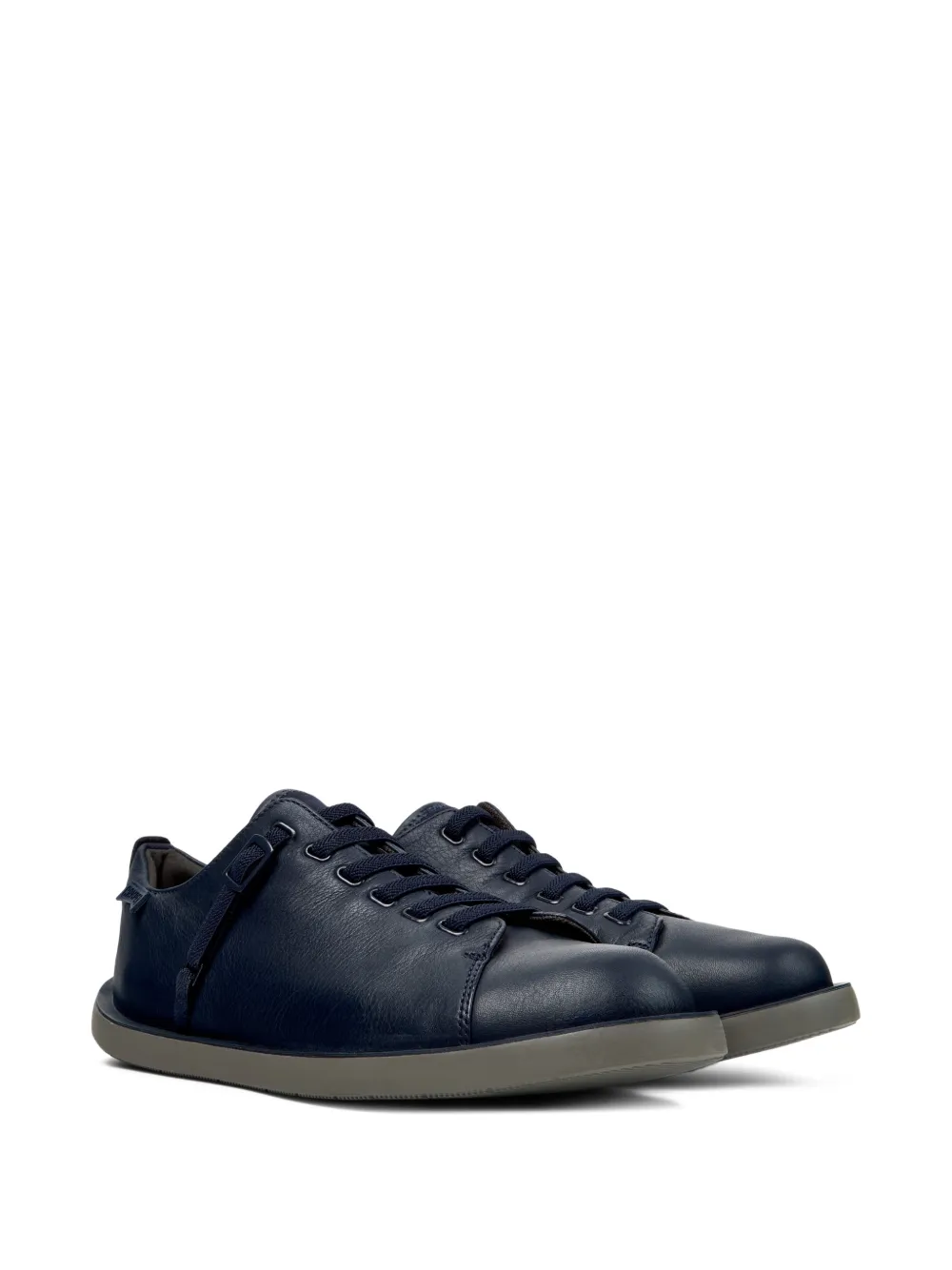 Camper Leren sneakers met gespdetail Blauw
