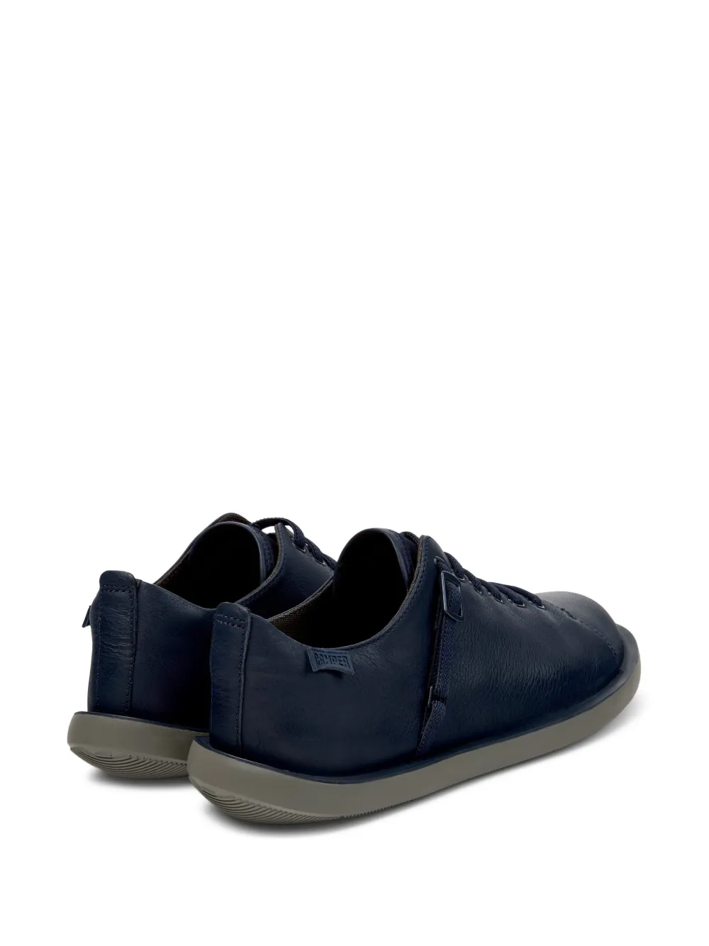 Camper Leren sneakers met gespdetail Blauw