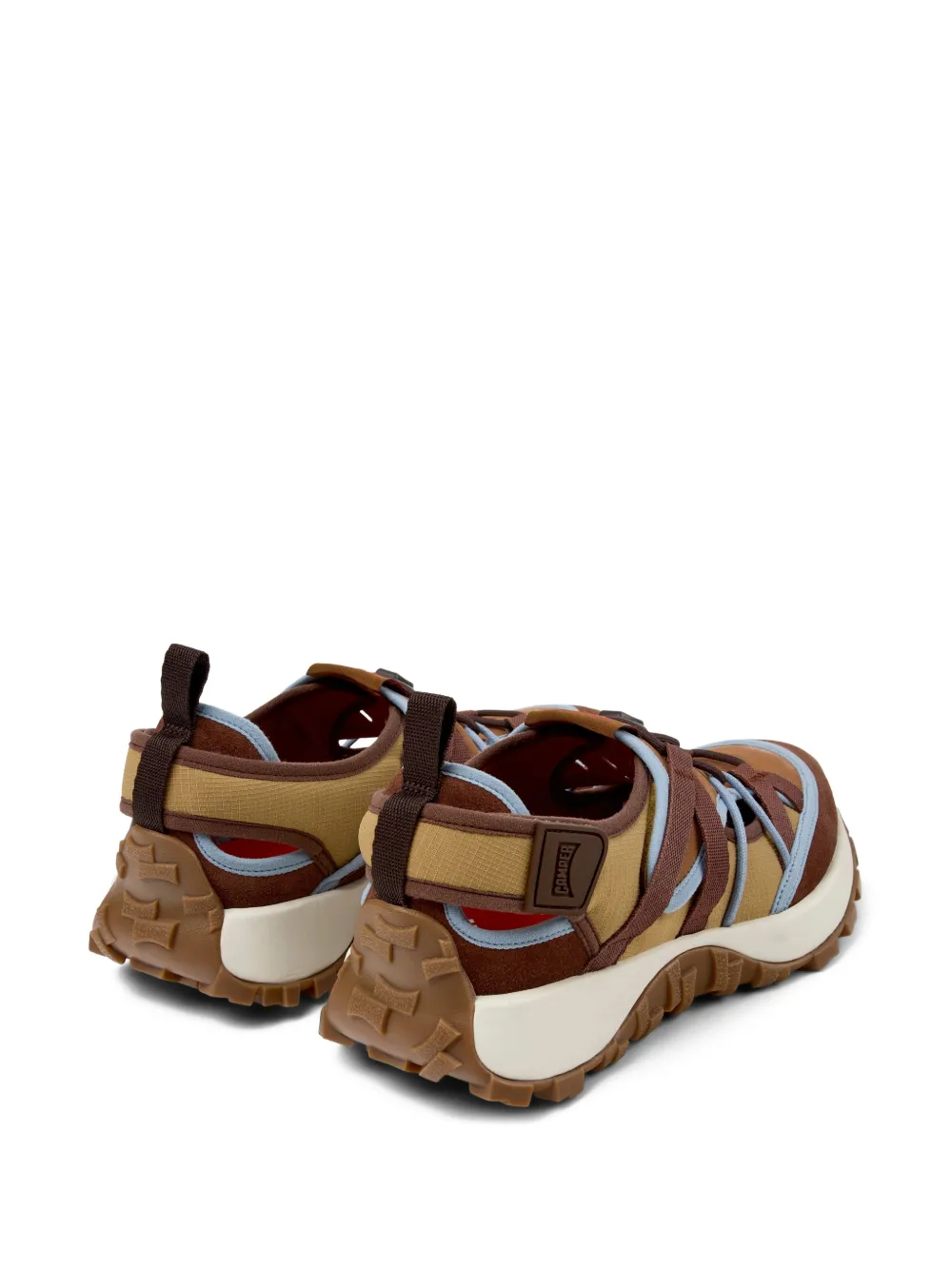 Camper Drift Trail sneakers met bandje Bruin