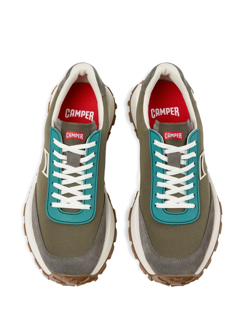 Camper Drift Trail lace-up sneakers Groen