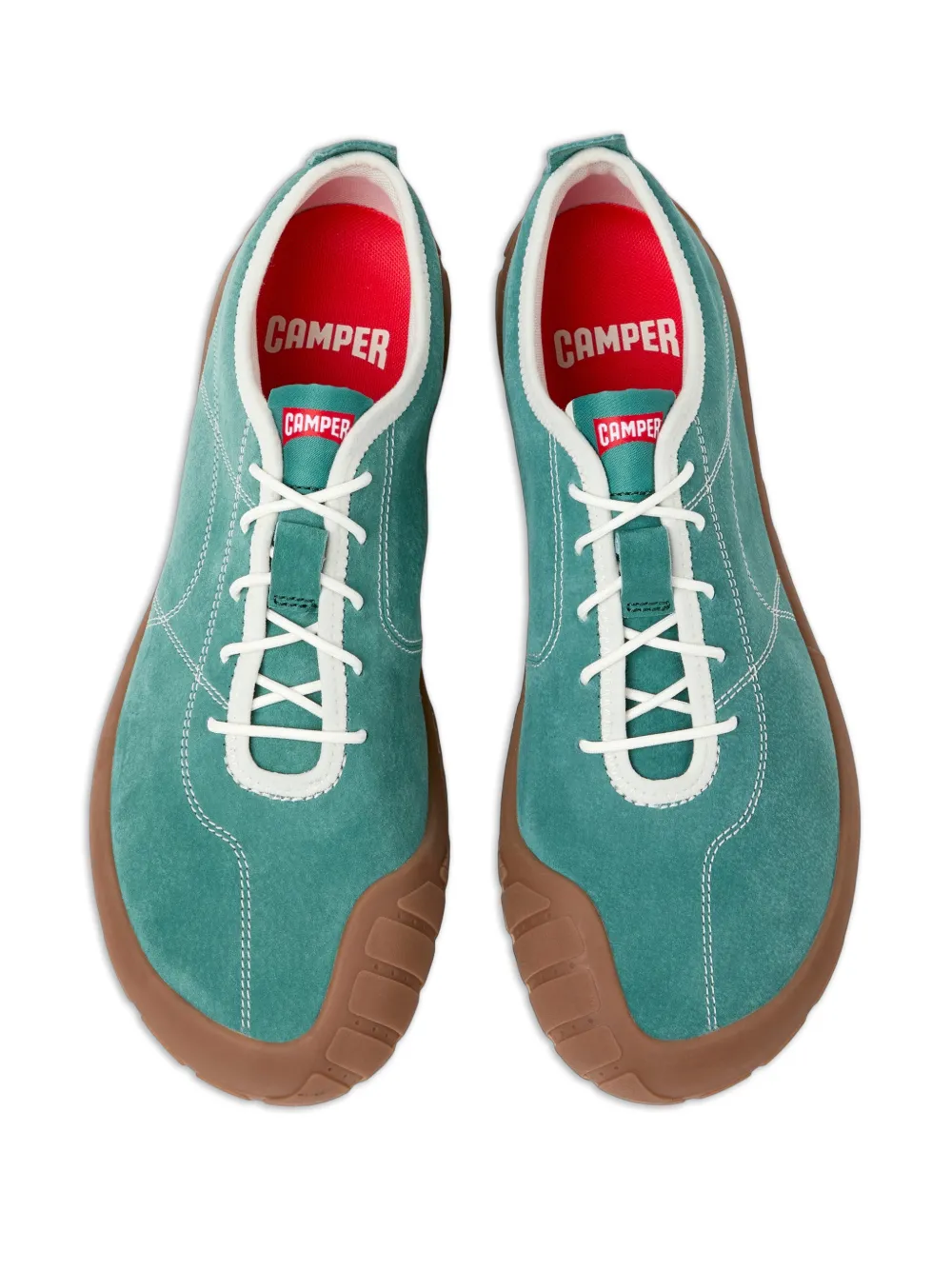 Camper Peu Path+ suède sneakers Groen