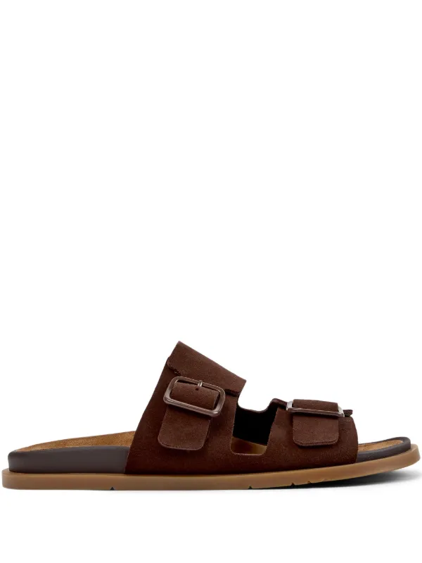 Camper バックルストラップ サンダル | ブラウン | FARFETCH JP