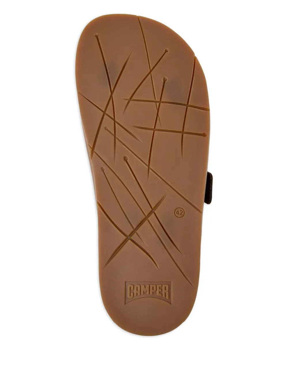 Camper Luc sandalen met gespbandje Bruin