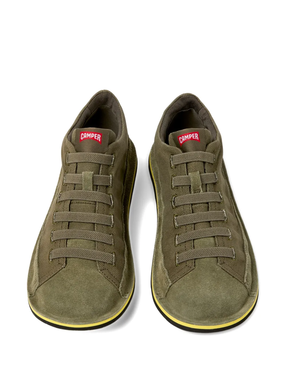 Camper Beetle lace-up sneakers Groen
