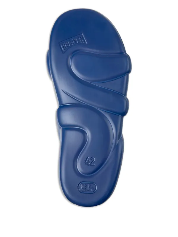 Camper Kobarah Strap Flat Sandals | Blue | FARFETCH