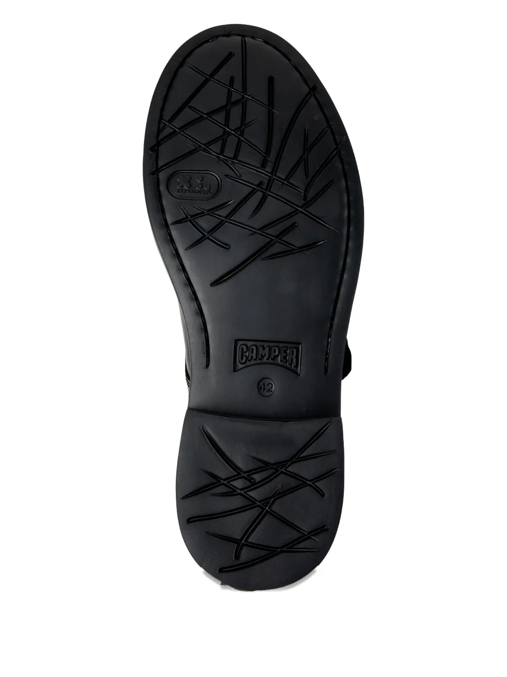 Camper Dean derby schoenen Zwart