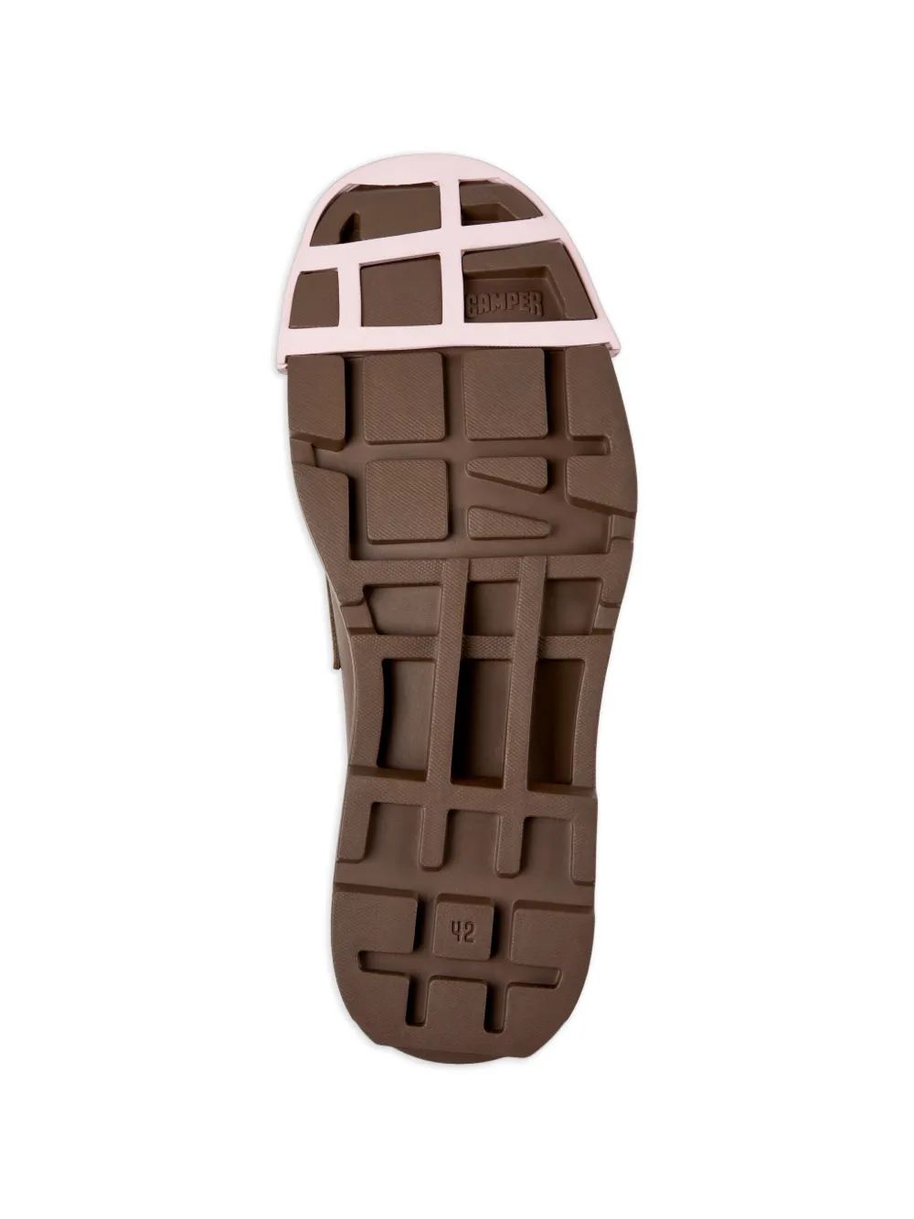 Camper Junction leren loafers Bruin