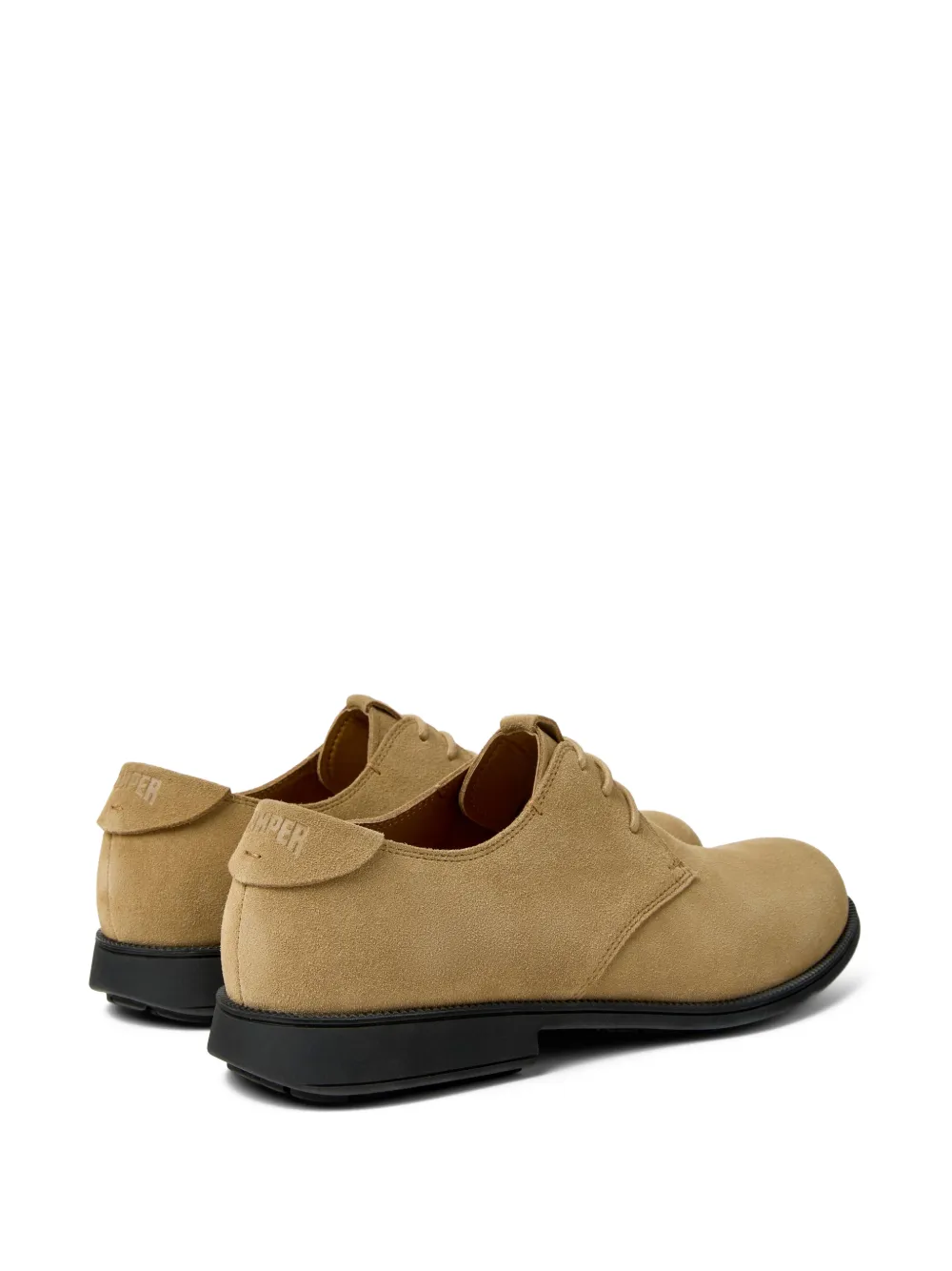 Camper 1913 suède derby schoenen Bruin